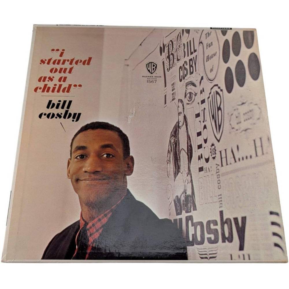 Bill Cosby I Started Out As A Child 1965 Mono Gold Label LP W 1567 EX VG